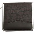 Leatherette Manicure Set 5-Brown